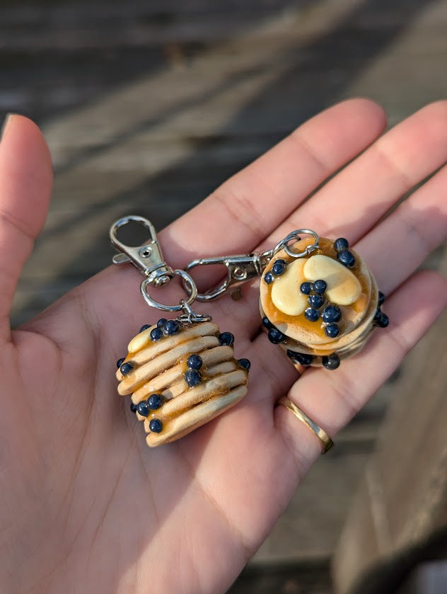 Sweet Stack Pancakes Keychain