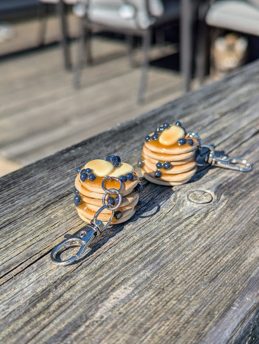 Sweet Stack Pancakes Keychain