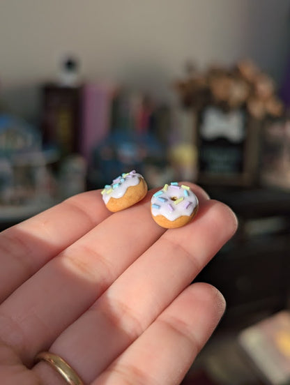 Lilac Dream Donut Earrings