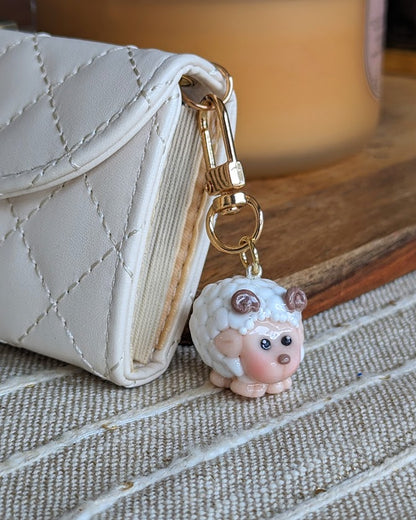 Fluffy Flock Keychain